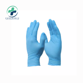 LUVA NITRILICA AZUL G C/100
