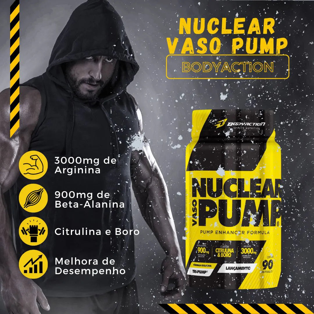 Pré-Treino  Nuclear Rush 100g - Bodyaction