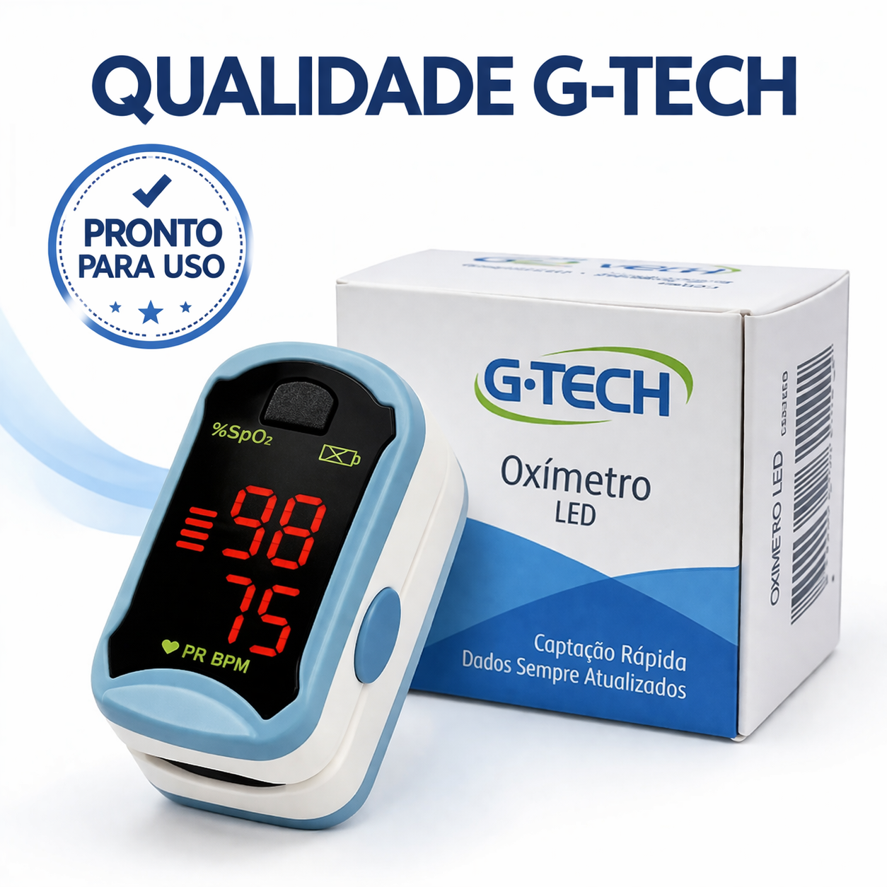OXIMETRO G-TECH MODELO LED