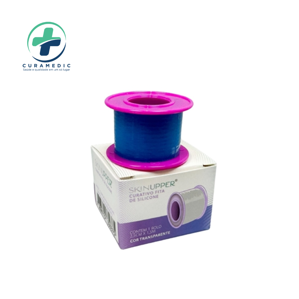 CURAT FITA GEL SILIC.P/QUELOIDE RL BEGE  2,50CM X 1,50M SKINUPPER